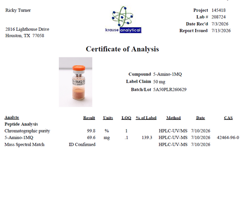 5-Amino 1MQ 50mg