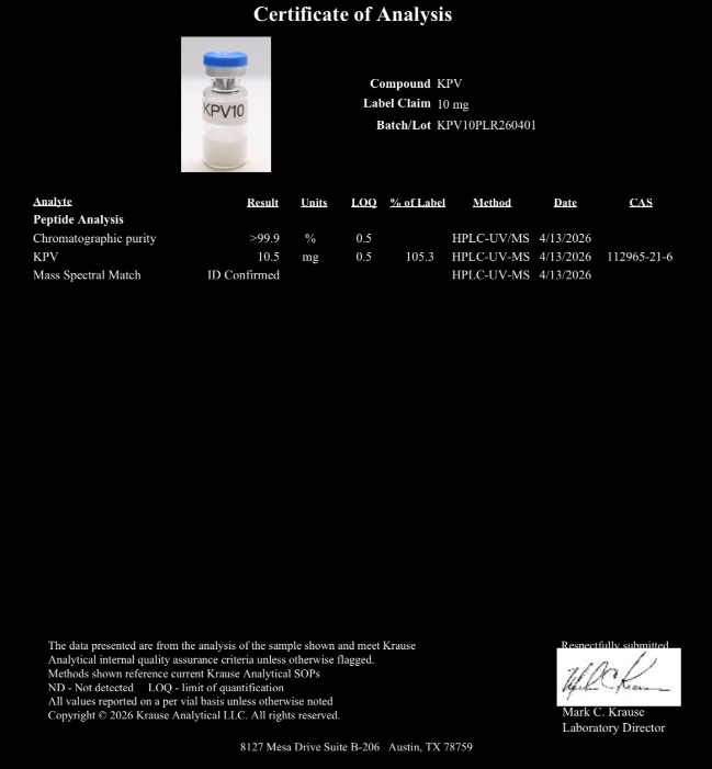 KPV 10mg