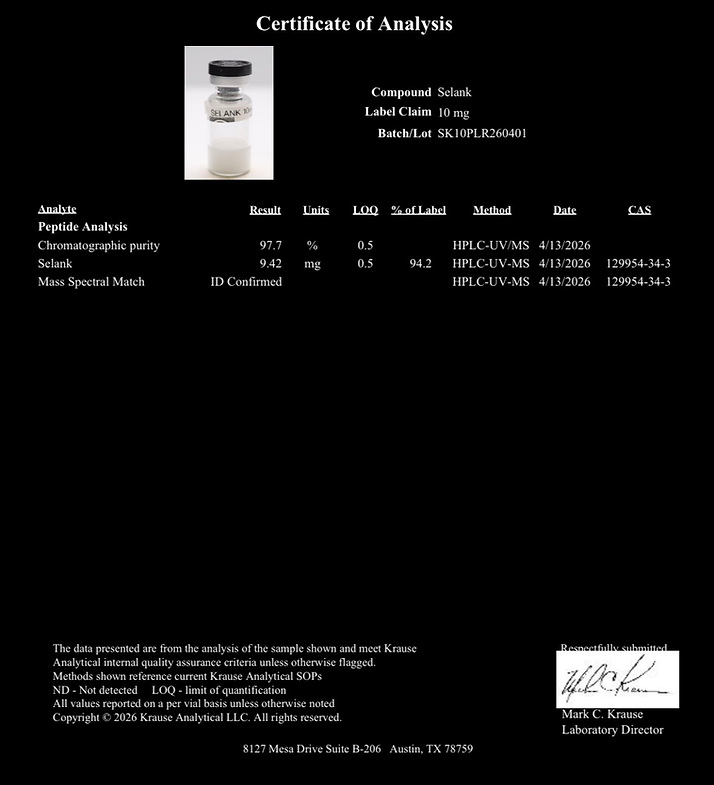 Selank 10mg