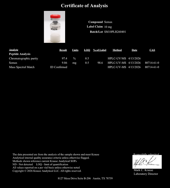 Semax 10mg